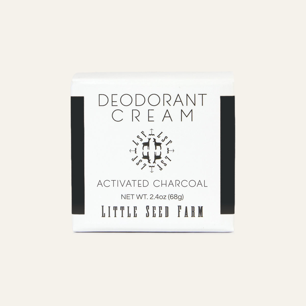 Little Seed Farm Deodorant Cream - Activated Charcoal