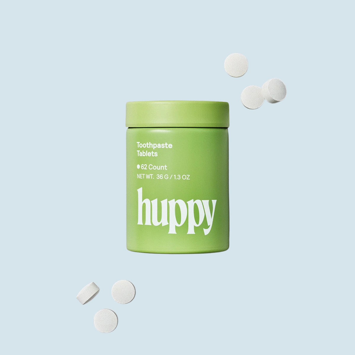 Huppy - Peppermint Toothpaste Tabs