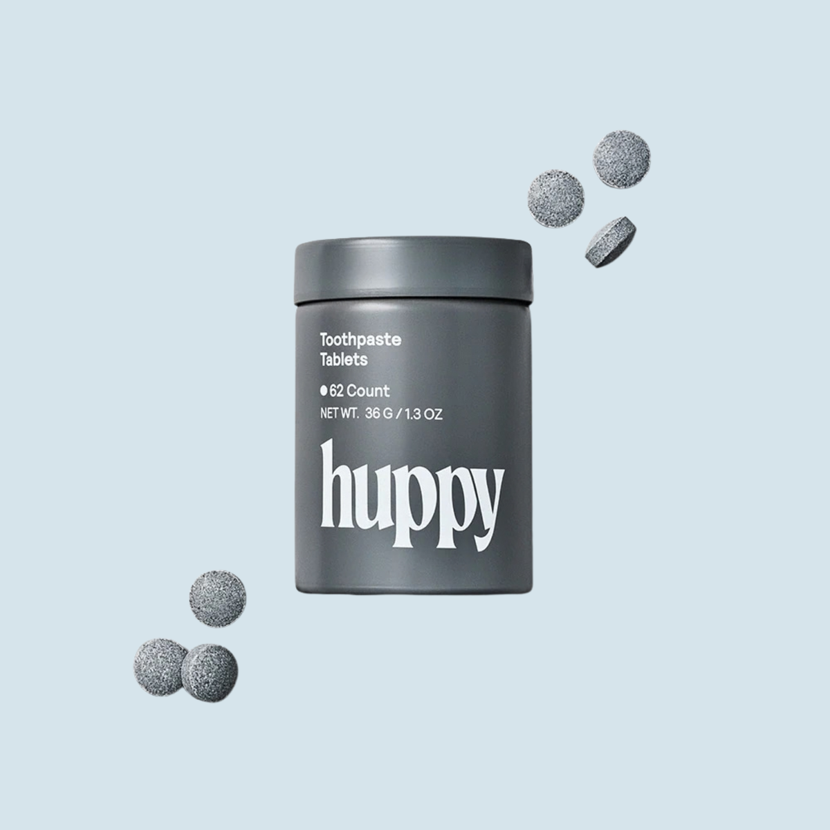 Huppy - Charcoal Toothpaste Tabs