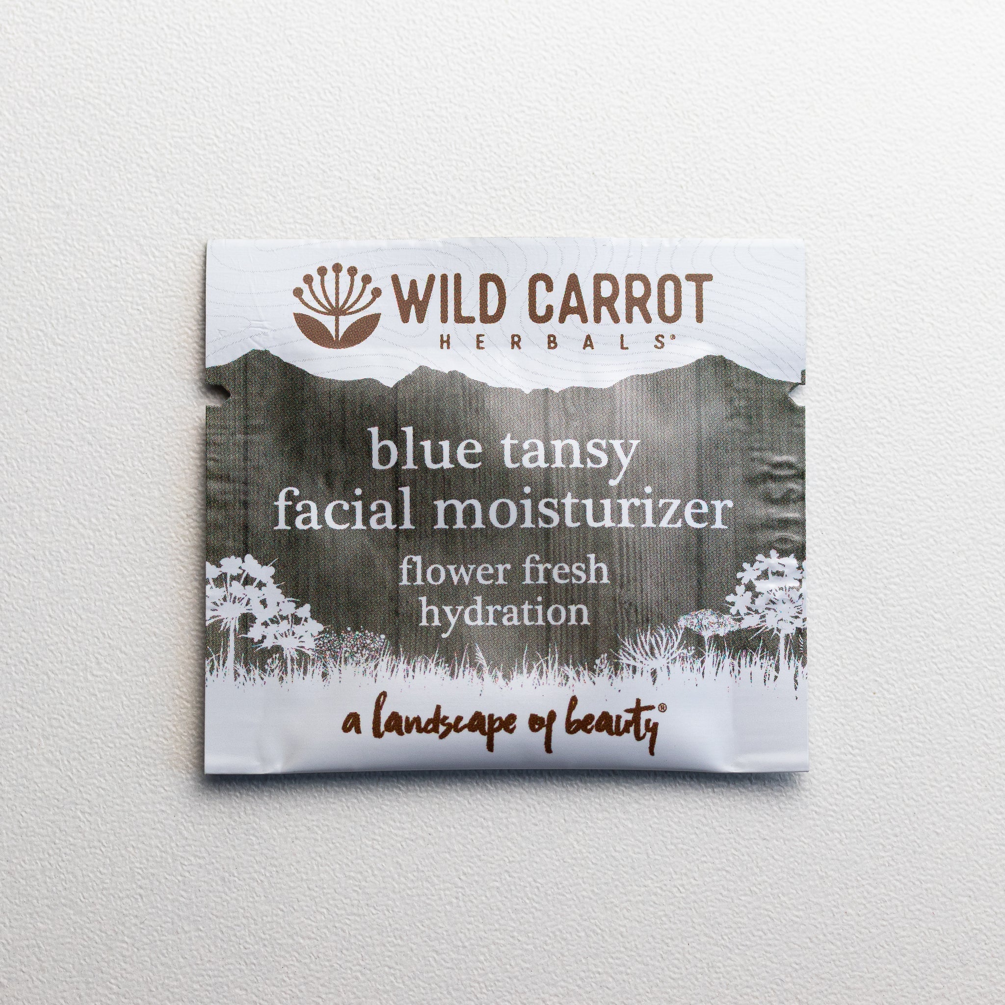 Sample Size Blue Tansy Facial Moisturizer Wild Carrot Herbals