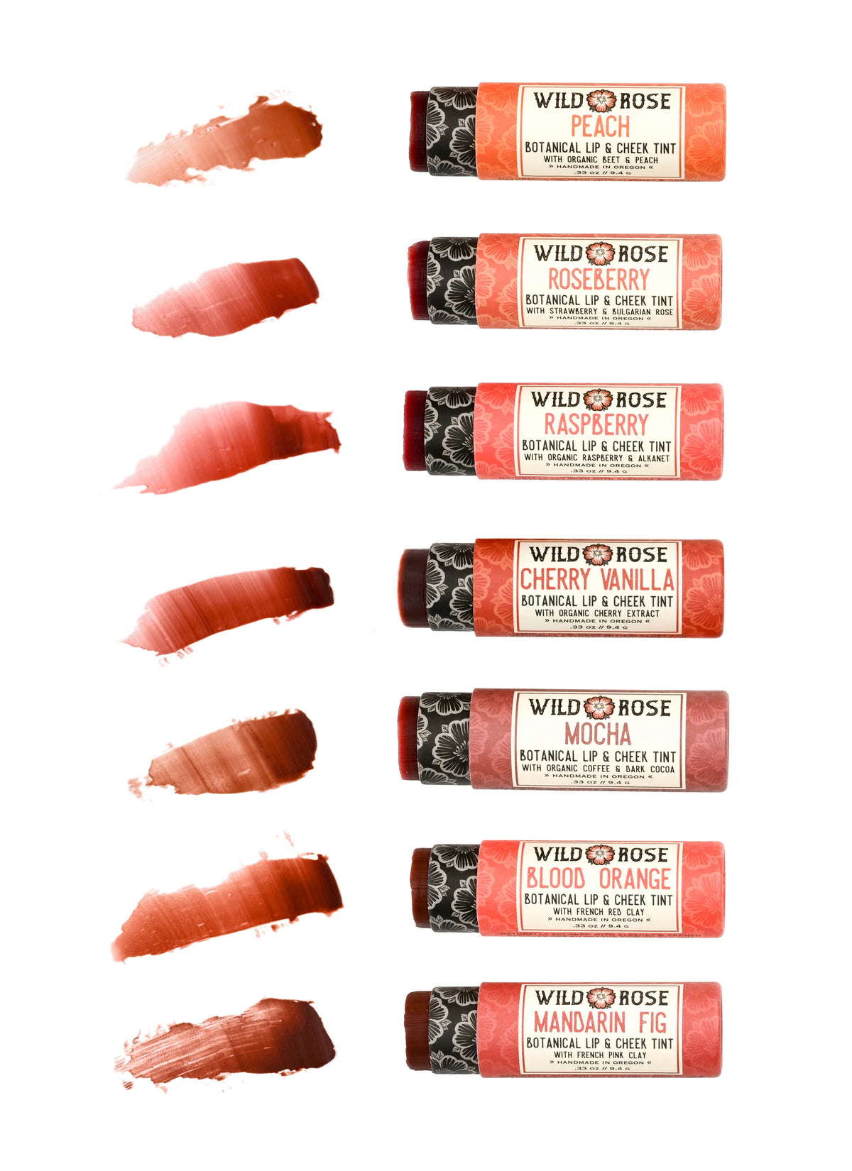 Wild Rose Herbs Lip & Cheek Tint - Mocha