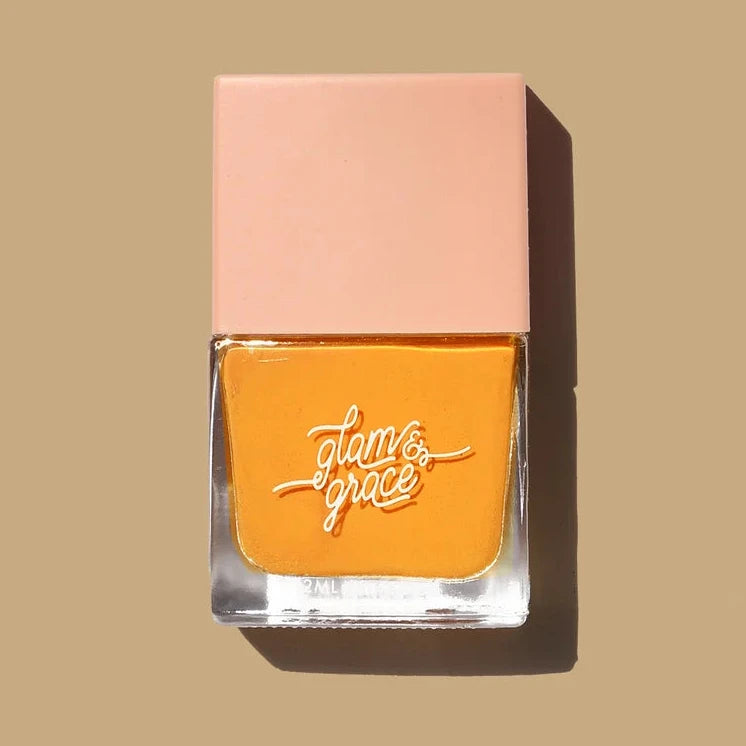Glam & Grace Non-Toxic Nail Polish - Marigold
