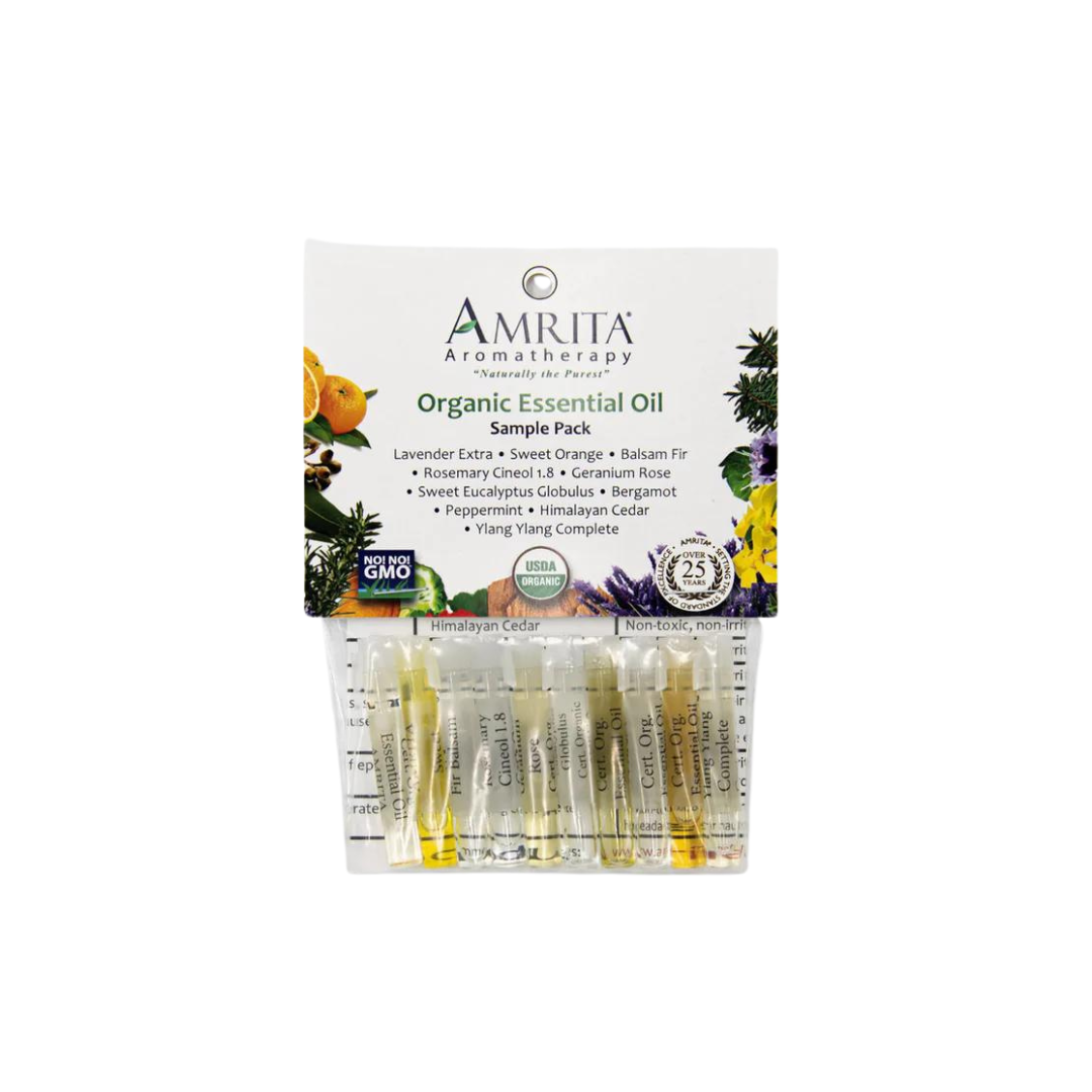 Amrita's Organic Essential Oil Sampler – Wild Carrot Herbals