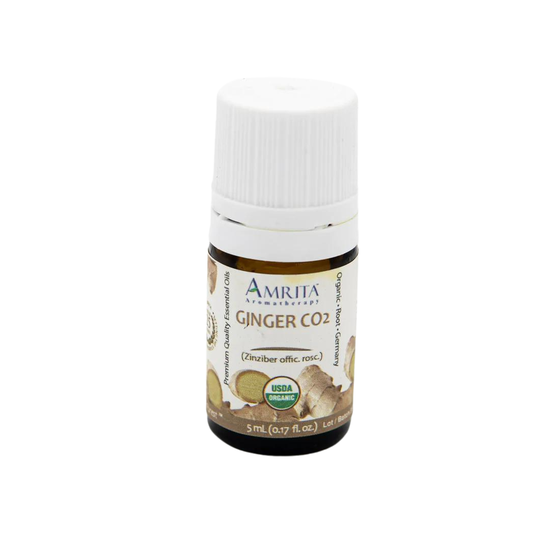 Amrita's Organic Ginger CO2 Essential Oil 5mL