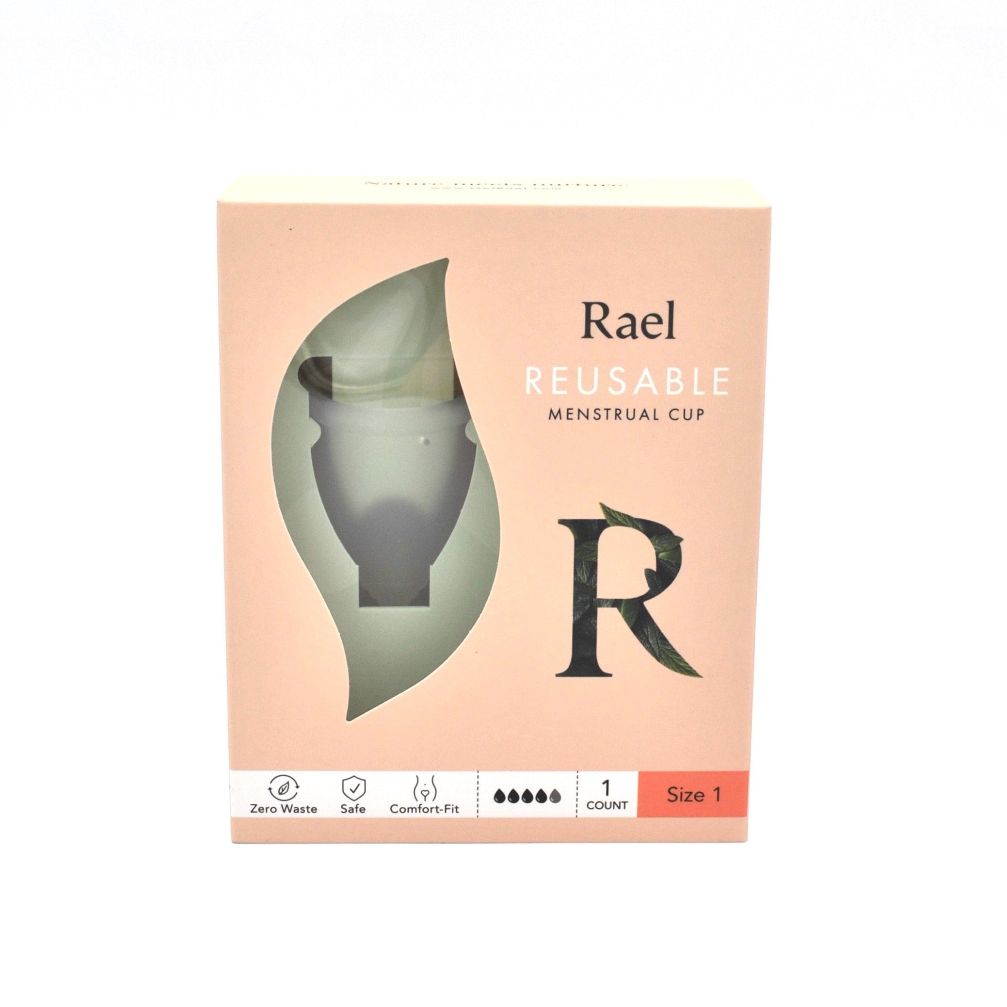Rael Reusable Case for Cups - BPA-Free Container for Menstrual