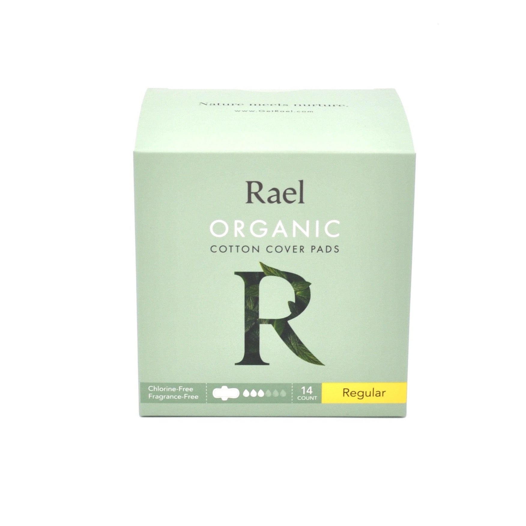 Rael Organic Cotton Cover Pads - Regular – Wild Carrot Herbals
