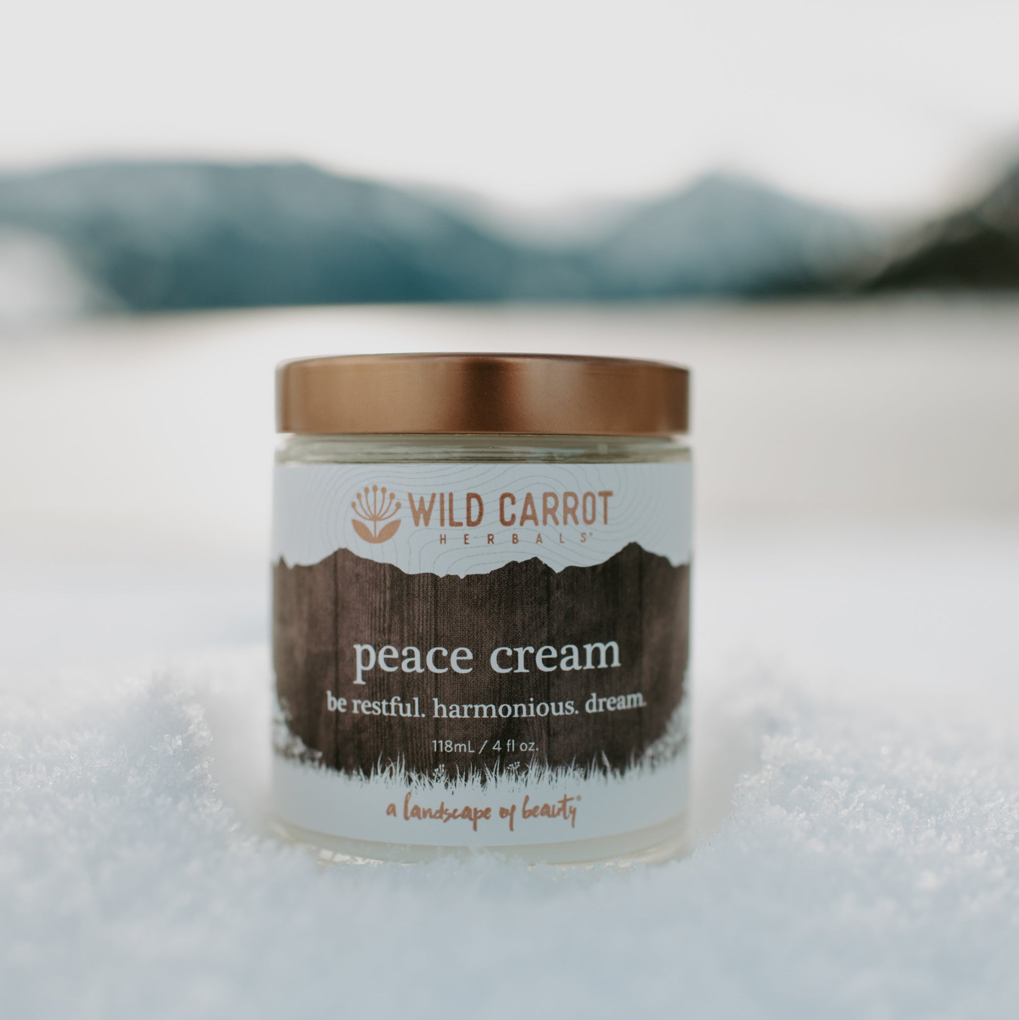 Peace Cream Your Gateway to Calm and Serenity Wild Carrot Herbals