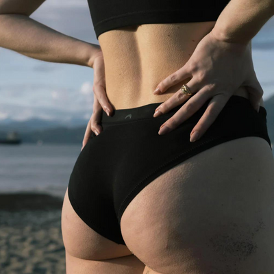 Huha Mineral Cheeky Undies- Black