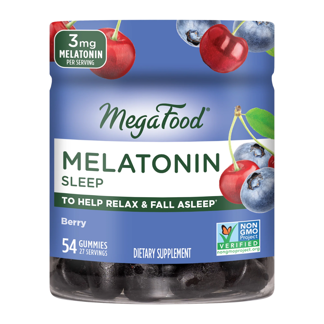 MegaFood Melatonin Berry Good Sleep Gummies