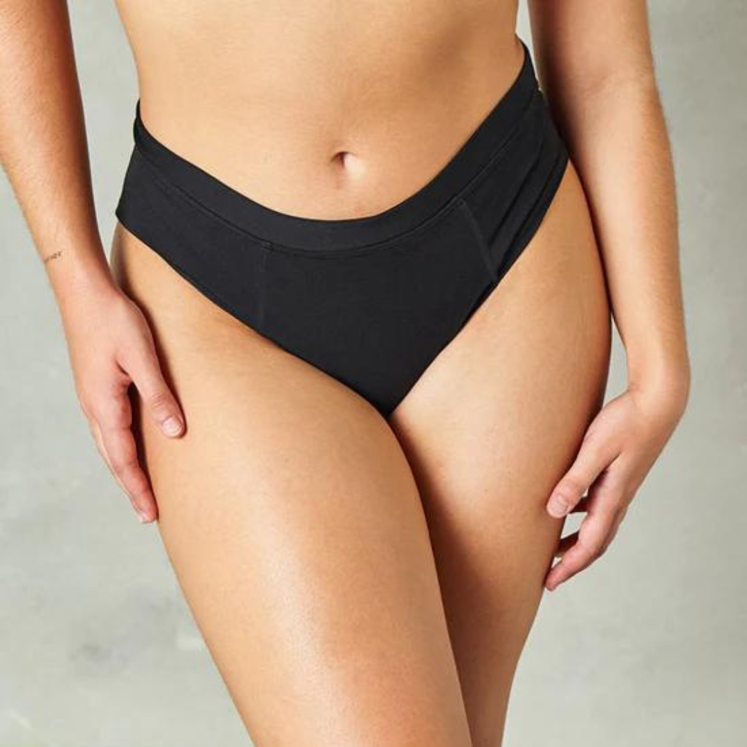 Huha Mineral Cheeky Undies- Black