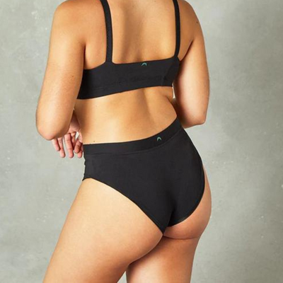 Huha Mineral Cheeky Undies- Black