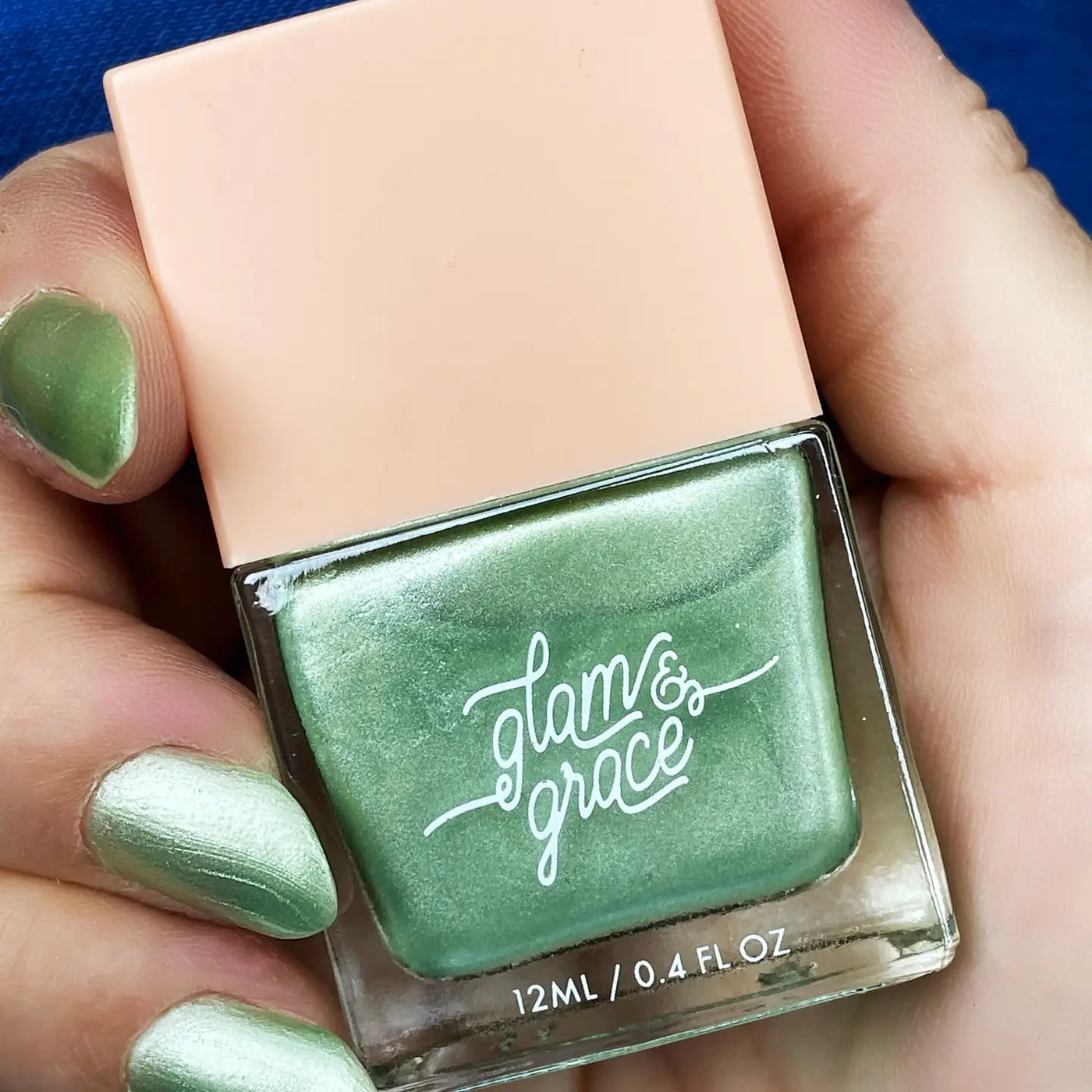 Glam & Grace Non-Toxic Nail Polish - Mojito