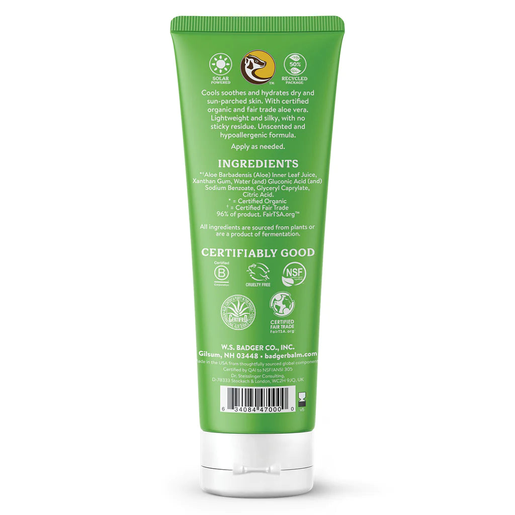 Badger's Aloe Vera Gel