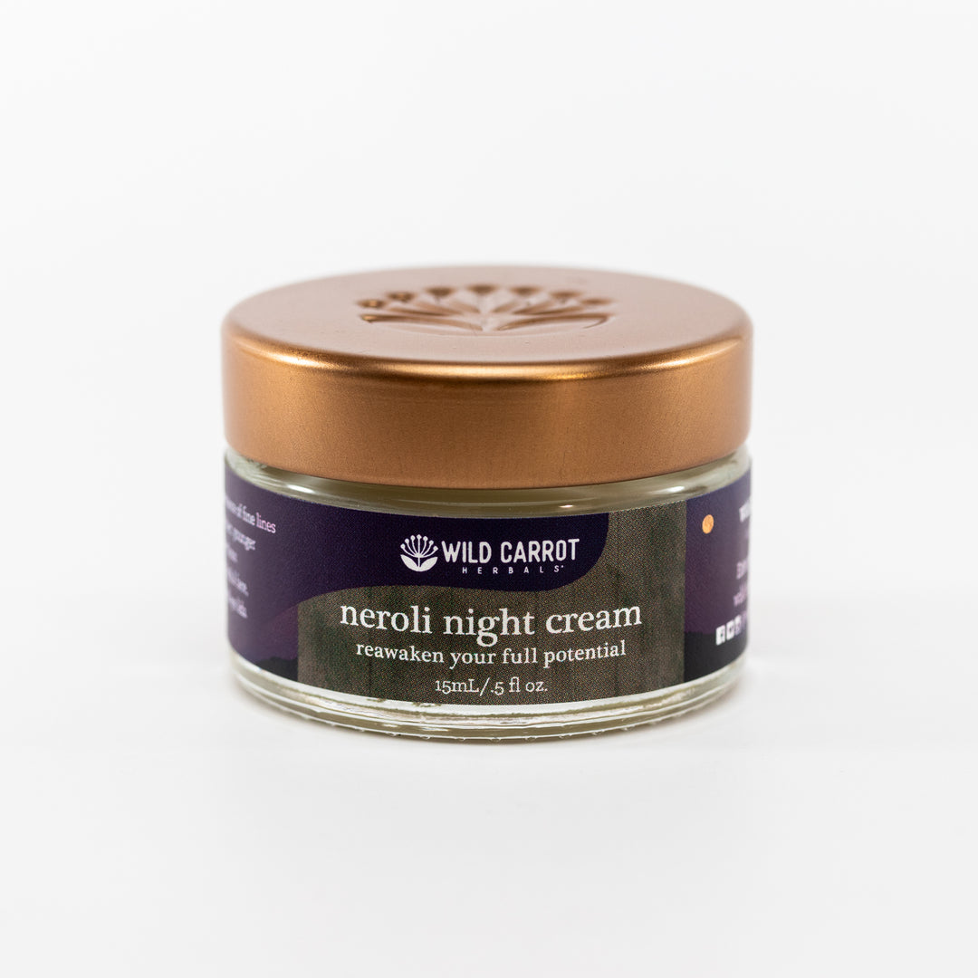 Neroli Night Cream – Wild Carrot Herbals