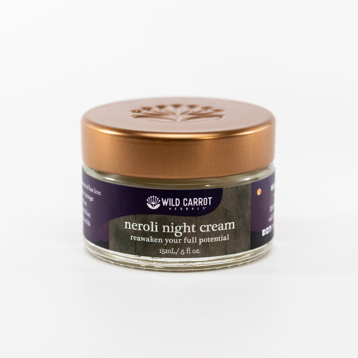 Neroli Night Cream – Wild Carrot Herbals
