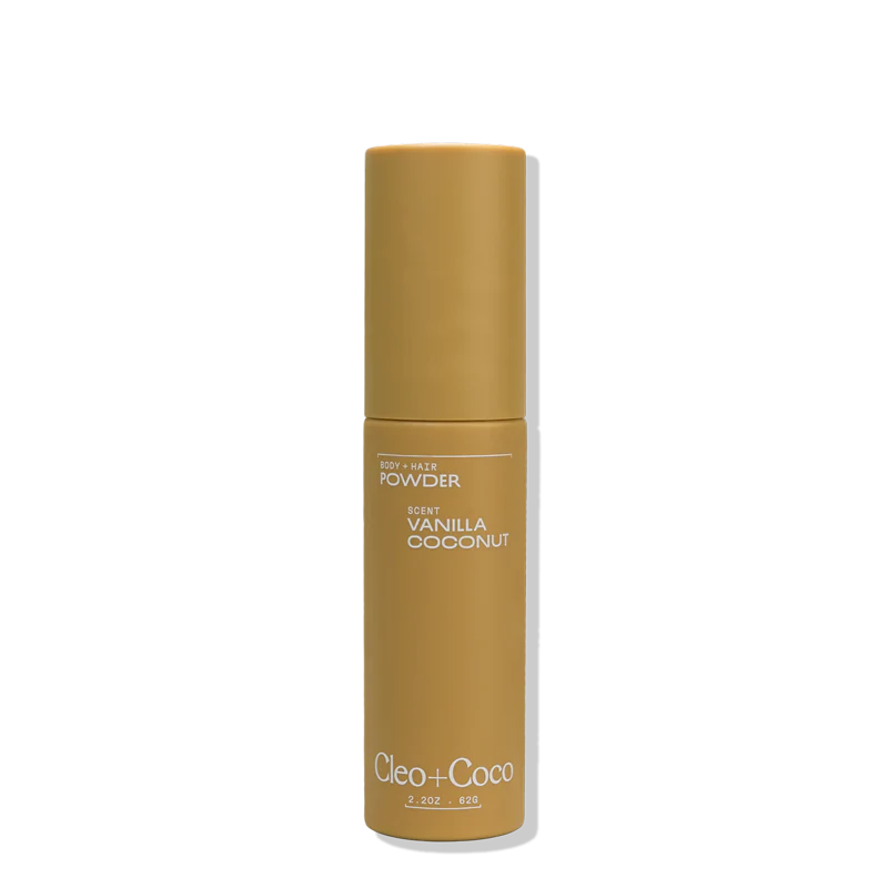 Cleo.Coco. Dry Shampoo & Body Powder - Vanilla Coconut