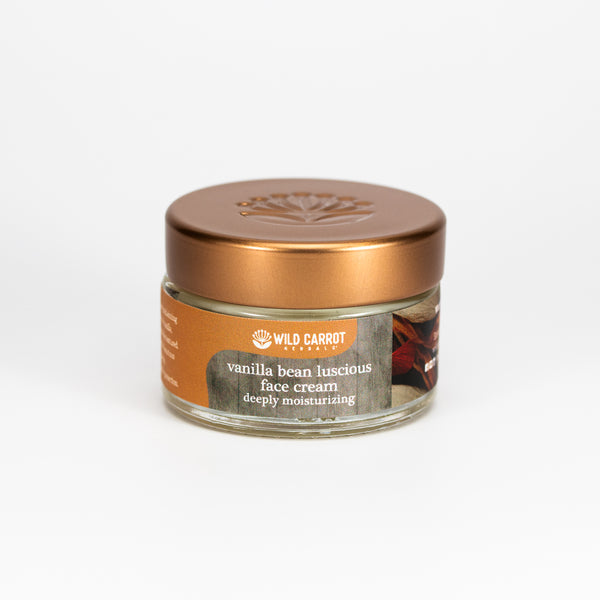 Vanilla Sweetgrass Face Cream – Wild Carrot Herbals
