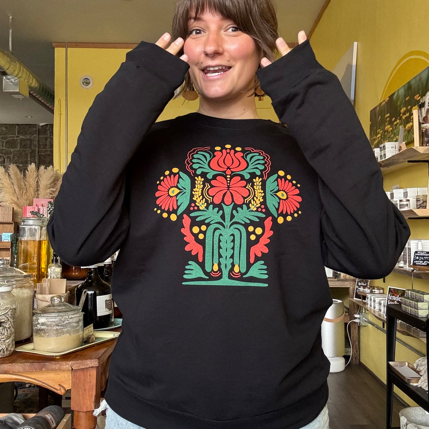 Steep Creek Studio X Moonlight Graphics - Crewneck Sweatshirt