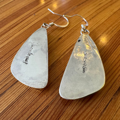 Jasper Earrings by Stoned Spirit Silver