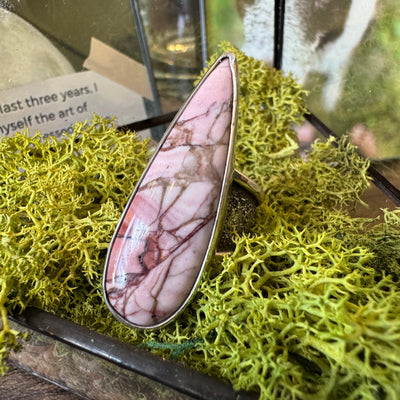 Mescalero Breccia Ring by Stoned Spirit Silver