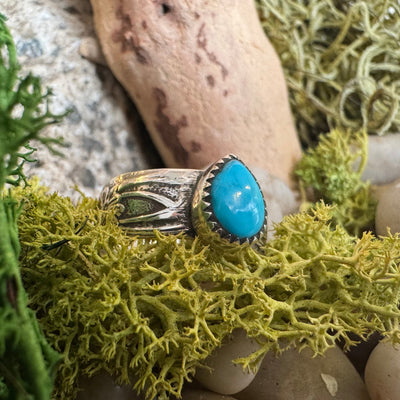 Turquoise Ring by Stoned Spirit Silver