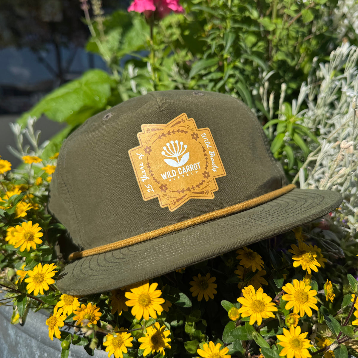 Moonlight Graphics X Wild Carrot Hat - Wild Beauty