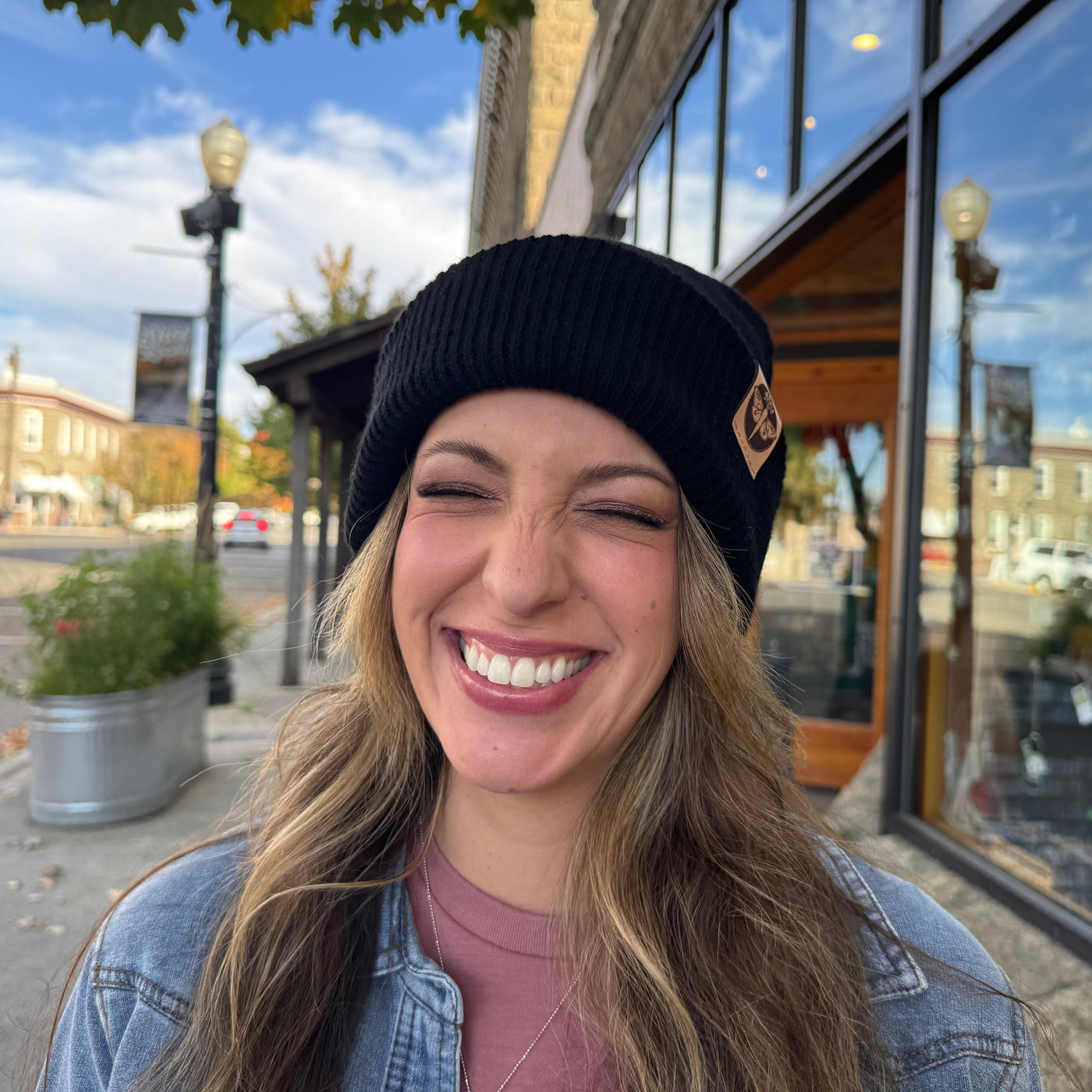 Rustek Collective Merino Wool Beanie - Celestial Black