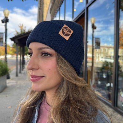 Rustek Collective Organic Cotton Beanie - Celestial Navy