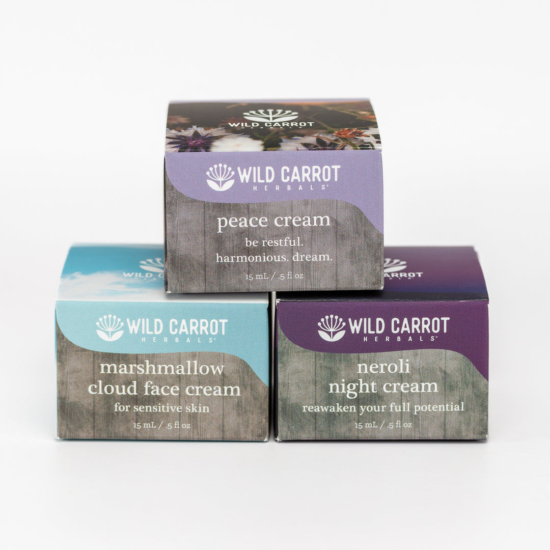 Marshmallow Cloud Peace Dream Collection – Wild Carrot Herbals