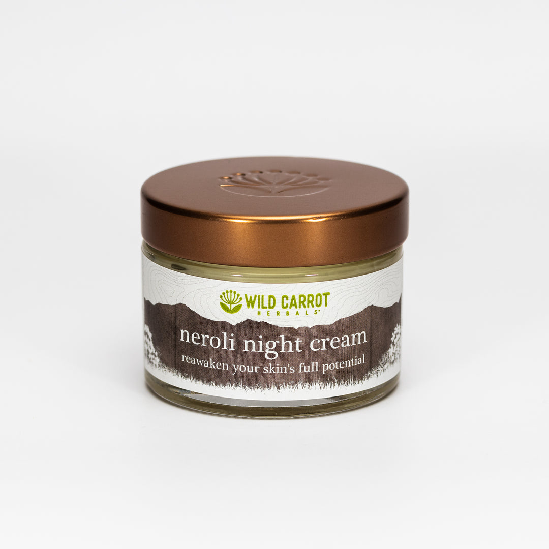 Neroli Night Cream – Wild Carrot Herbals