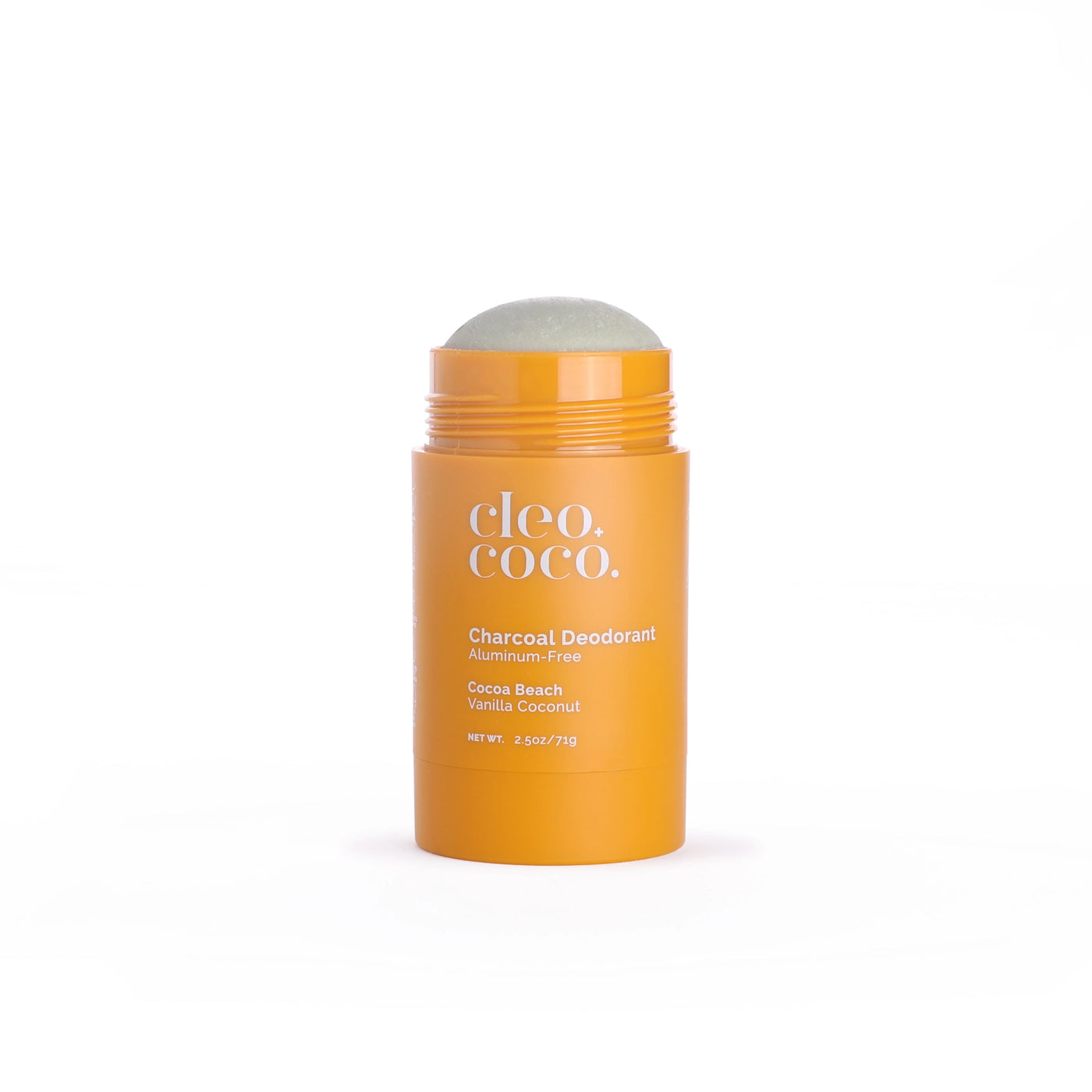 Cleo.Coco. Charcoal Deodorant - Vanilla Coconut