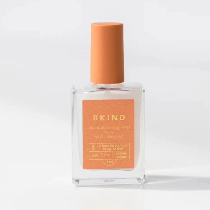 BKIND Non-Toxic Nail Polish - Matte Top Coat
