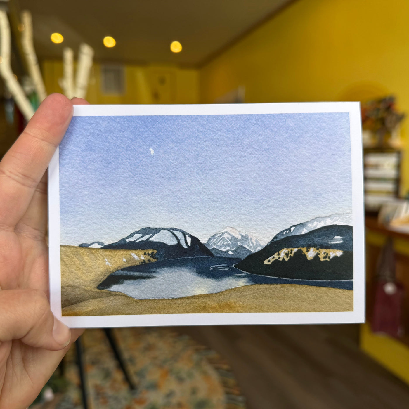 Bison Art Card by Nicole Freshley