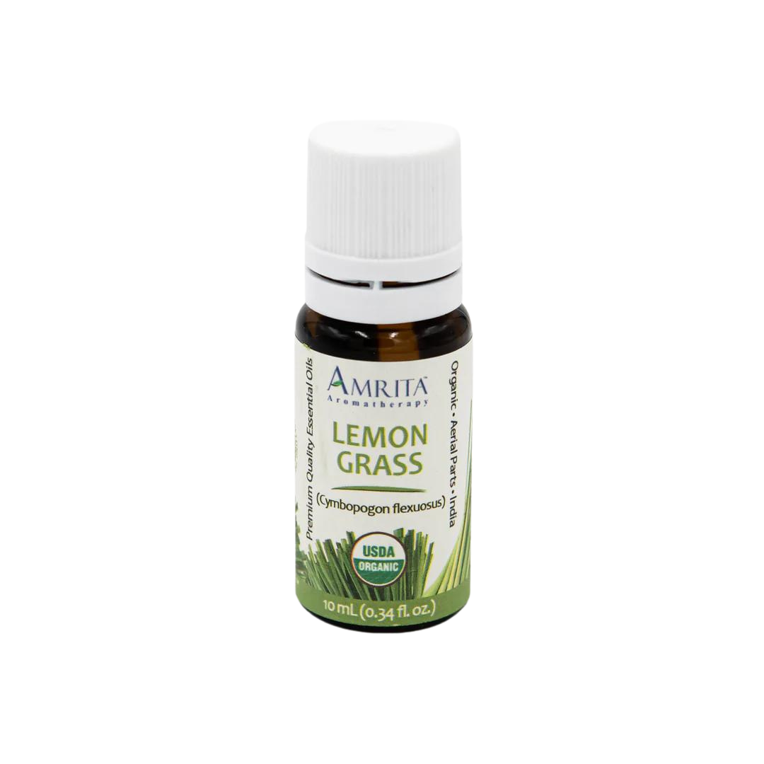 Amrita's Organic Lemongrass Essential Oil