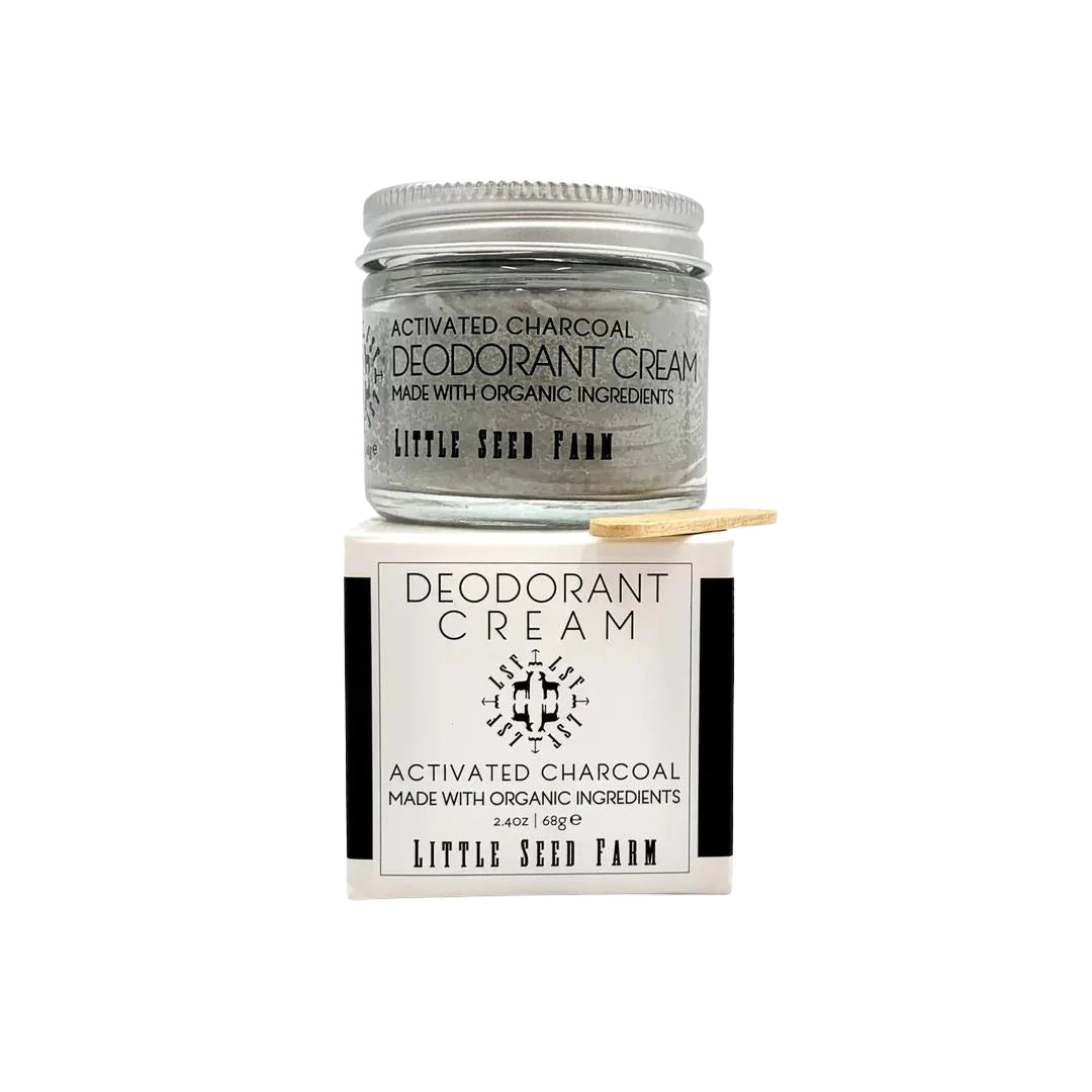 Little Seed Farm Deodorant Cream - Activated Charcoal