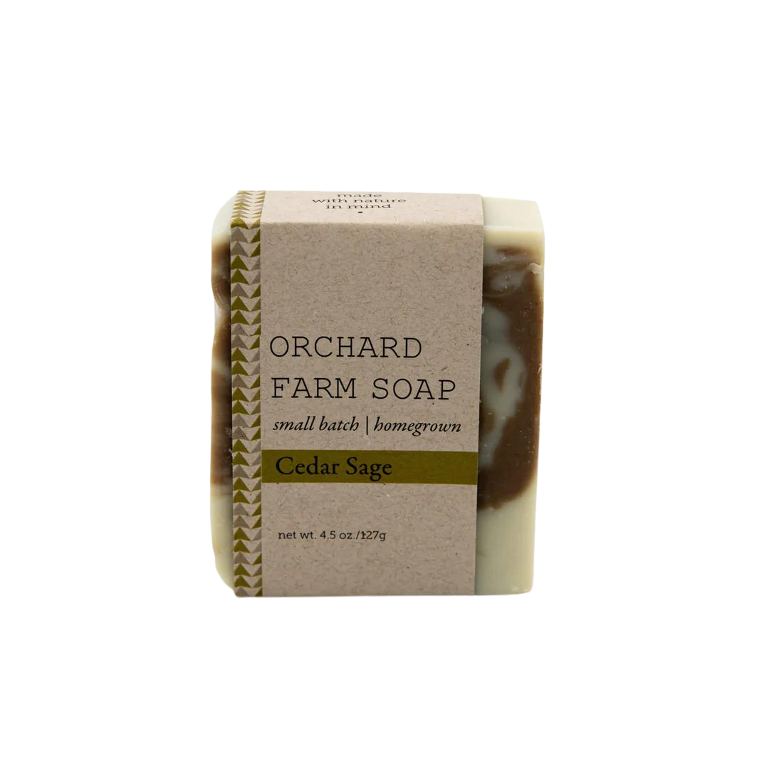 Orchard Farm Cedar Sage Soap Bar