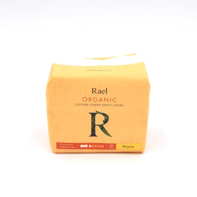 Rael Organic Cotton Cover Panty Liners - Regular