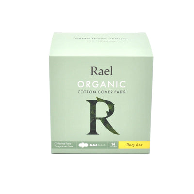 Rael Organic Cotton Cover Pads - Regular