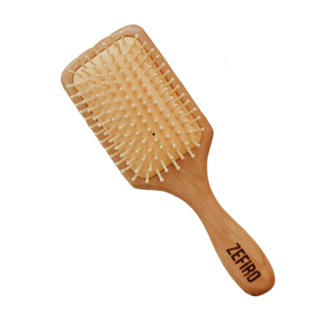 Zefiro's Bamboo Paddle Hair Brush