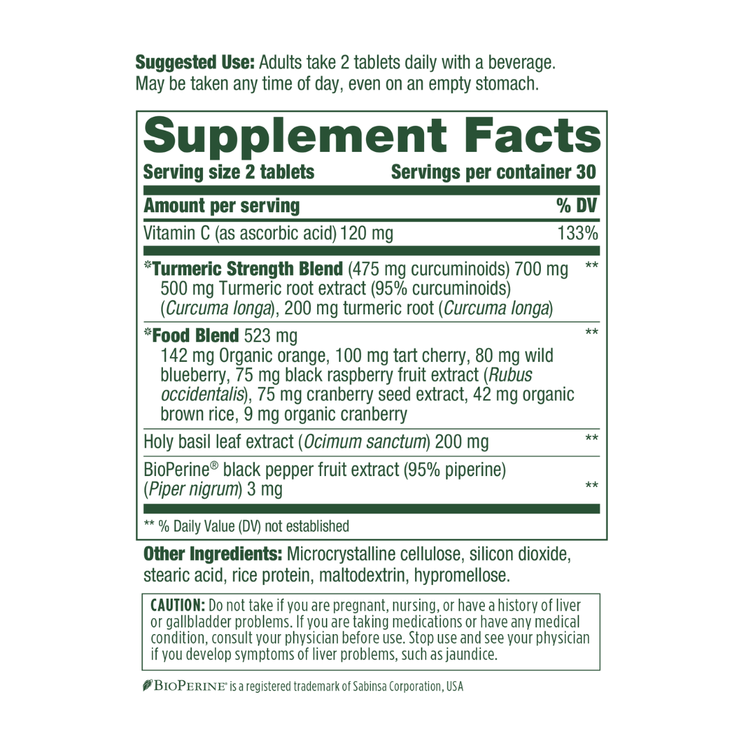 MegaFood Turmeric Curcumin Extra Strength