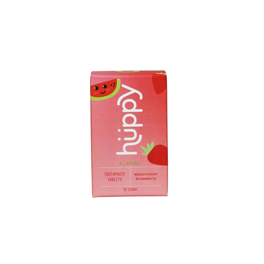 Hüppy - Watermelon Strawberry Toothpaste Tabs for Kids